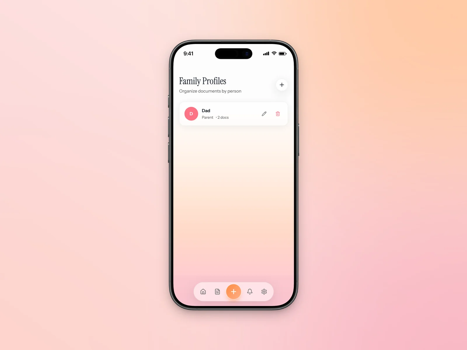 AheadTime profiles feature mockup